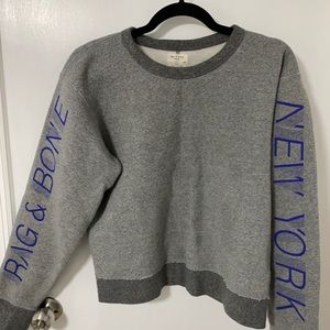rag & bone Fleece Sweatshirt Size L